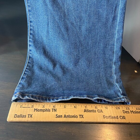 Well Worn Wide Leg Jeans Women’s 10 High Rise Blue Denim NWT - Picture 3 of 10